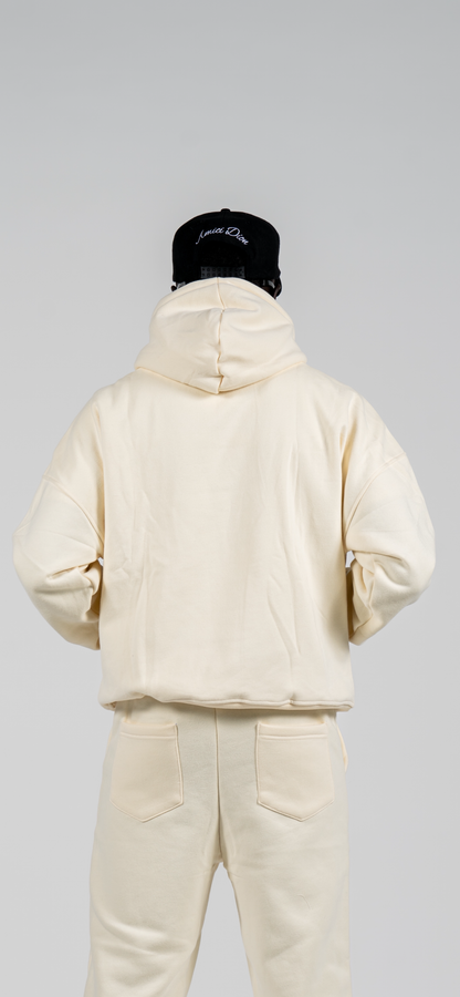 "Creme" AD Quarter-Zip Hoodie